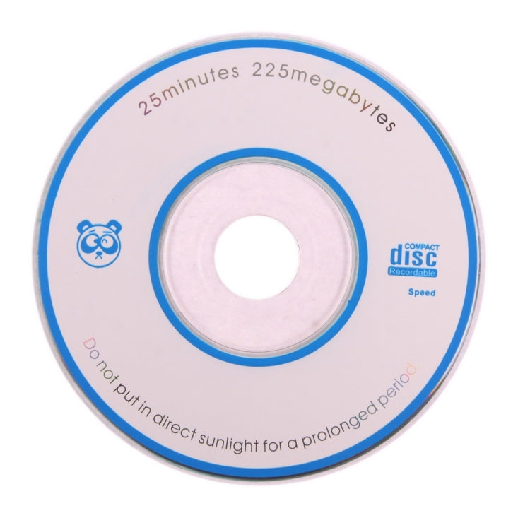 Norvo | 8cm blank mini CD-R, 225MB/25min, 100 stykker i en pakke, prisen gjelder for 100 stykker