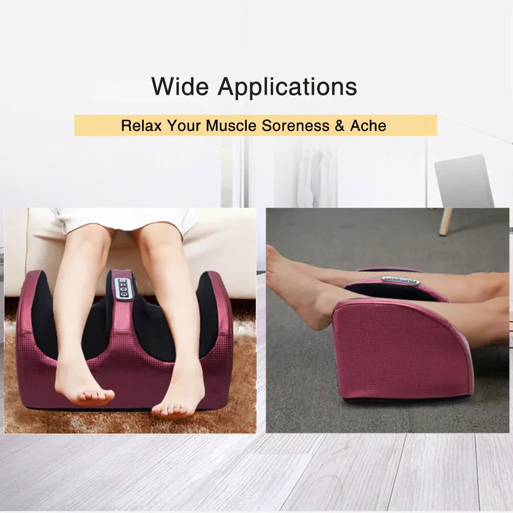 Norvo | Shiatsu Varme Fotmassør med Elektrisk Dyp Avslapning