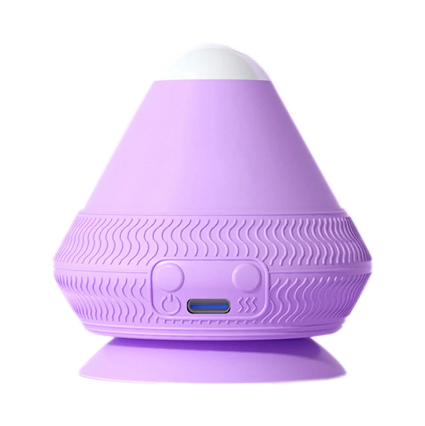 Norvo | Vibrasjoner Massasje Ball FlexiVibe | USB Oppladbar | Varme & Vibrasjon Terapi | Silikon | Bærbar & Selvklebende