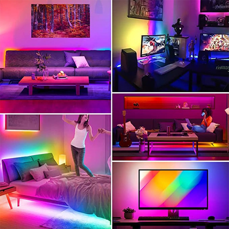 Norvo | 1M-20M RGB LED Lysstripe 5V LED