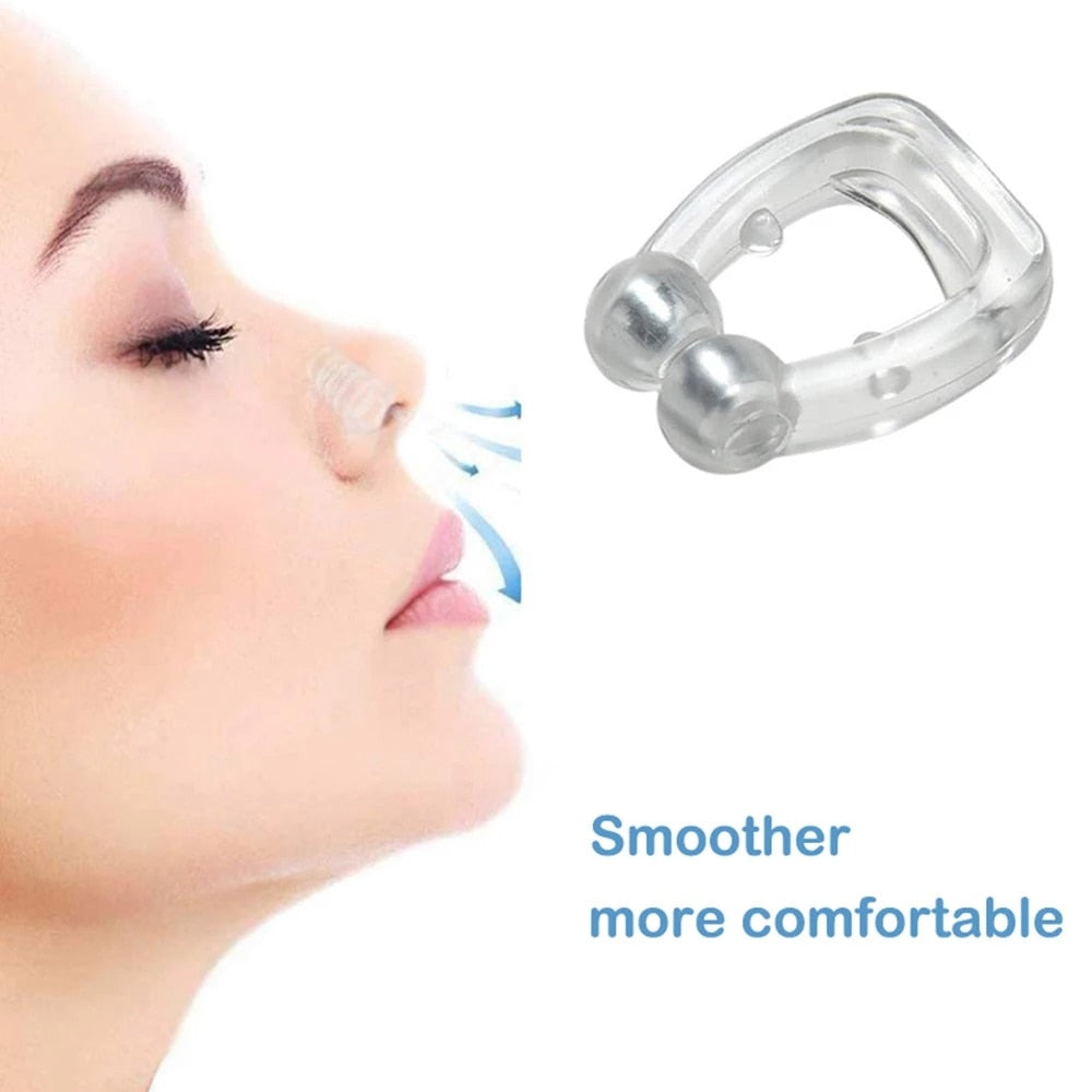 Norvo | 4PCS Magnetisk Anti-Snorke Enhet