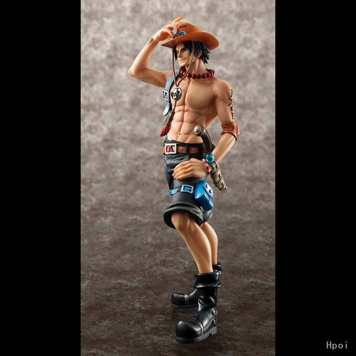 Norvo | Figur One Piece DX10th Anniversary Fire Fist Escal D Ace Ruffy Bror Leke Japan Anime Samlerfigurer PVC Modell Leke