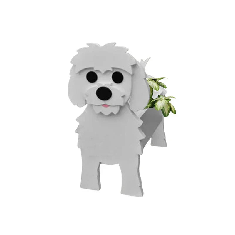 Norvo | Blomsterpotte - Pawsome - Hund Plantebeholder - Ulike Raser