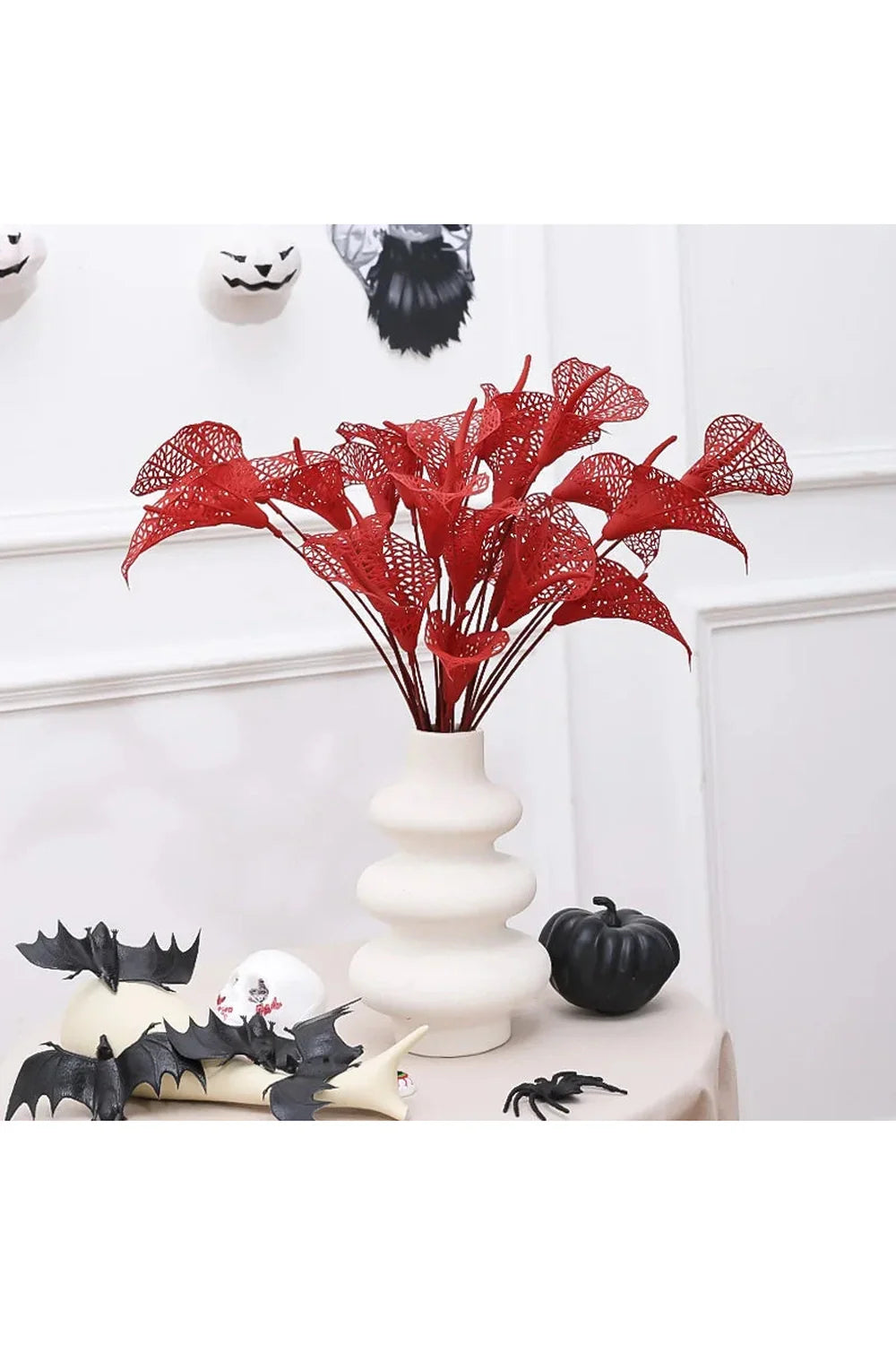 Midnatt Halloween Kunstige blomster