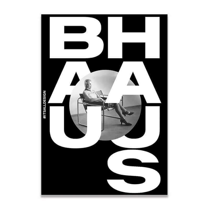 Premium plakat på lerret Kreativ Bauhaus