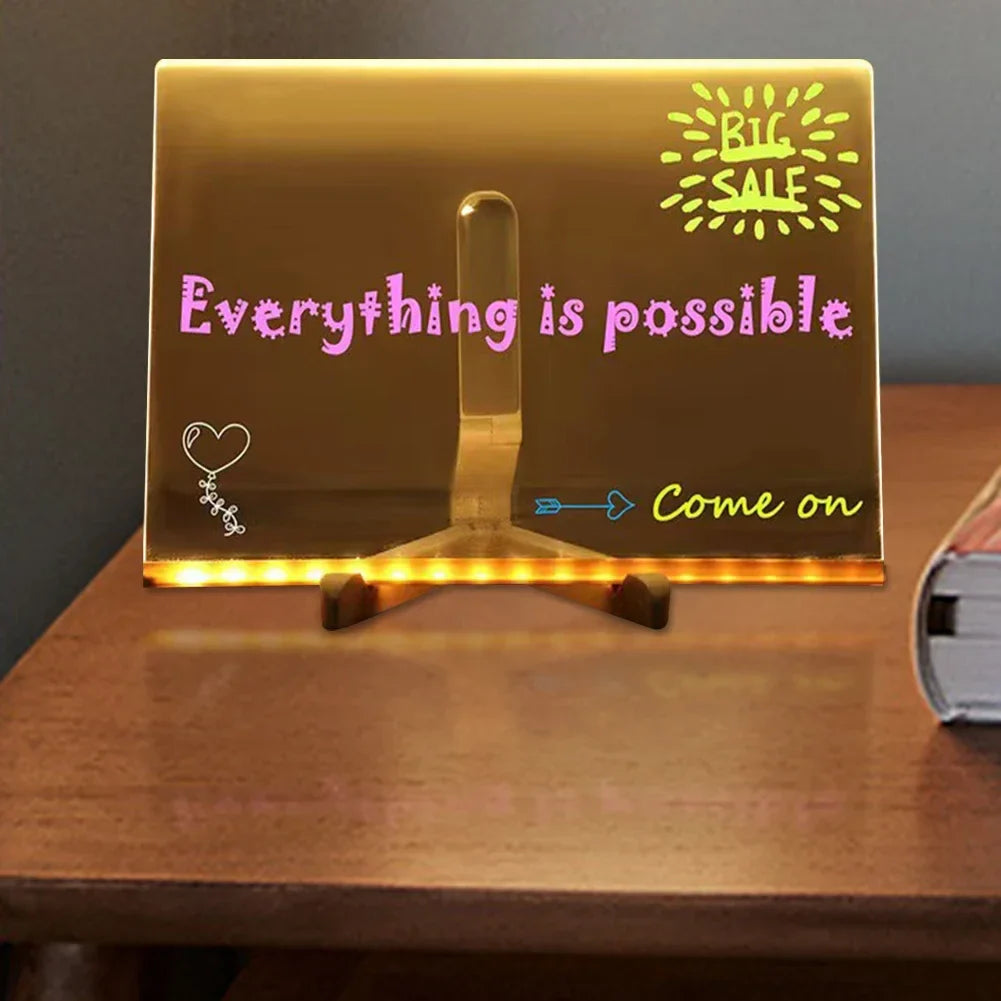 Norvo | Akryl LED Utslettbar Skrivepanel