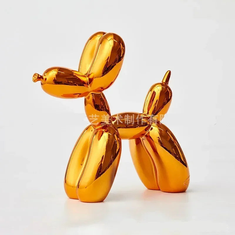 Norvo | Nordisk Ballonghund Skulptur Harpiks Dyreskulptur Kunst Skulpturer og Figurer Håndverk Hjem Innredning Rom Desktop Tilbehør