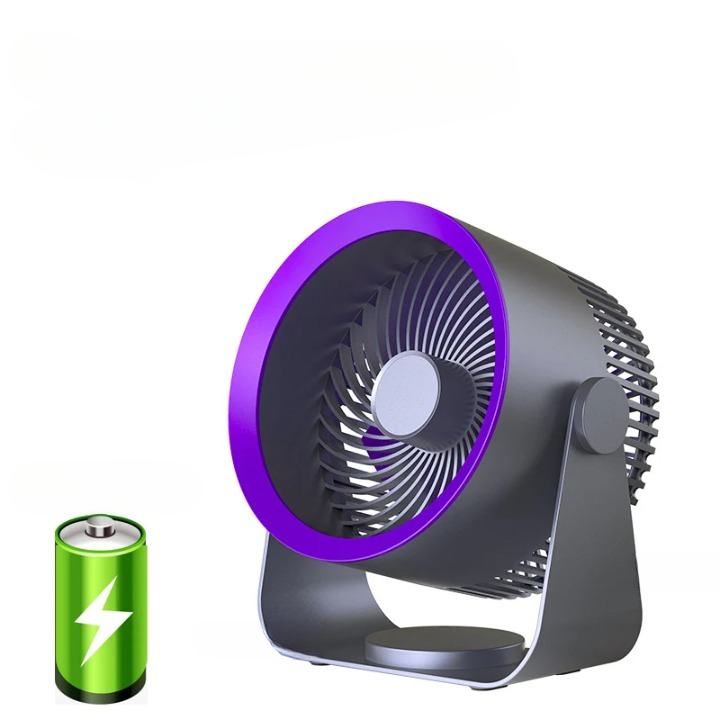 Norvo | Multifunksjonell Elektrisk Vifte Sirkulator med 4000mAh Batteri – AirFlex