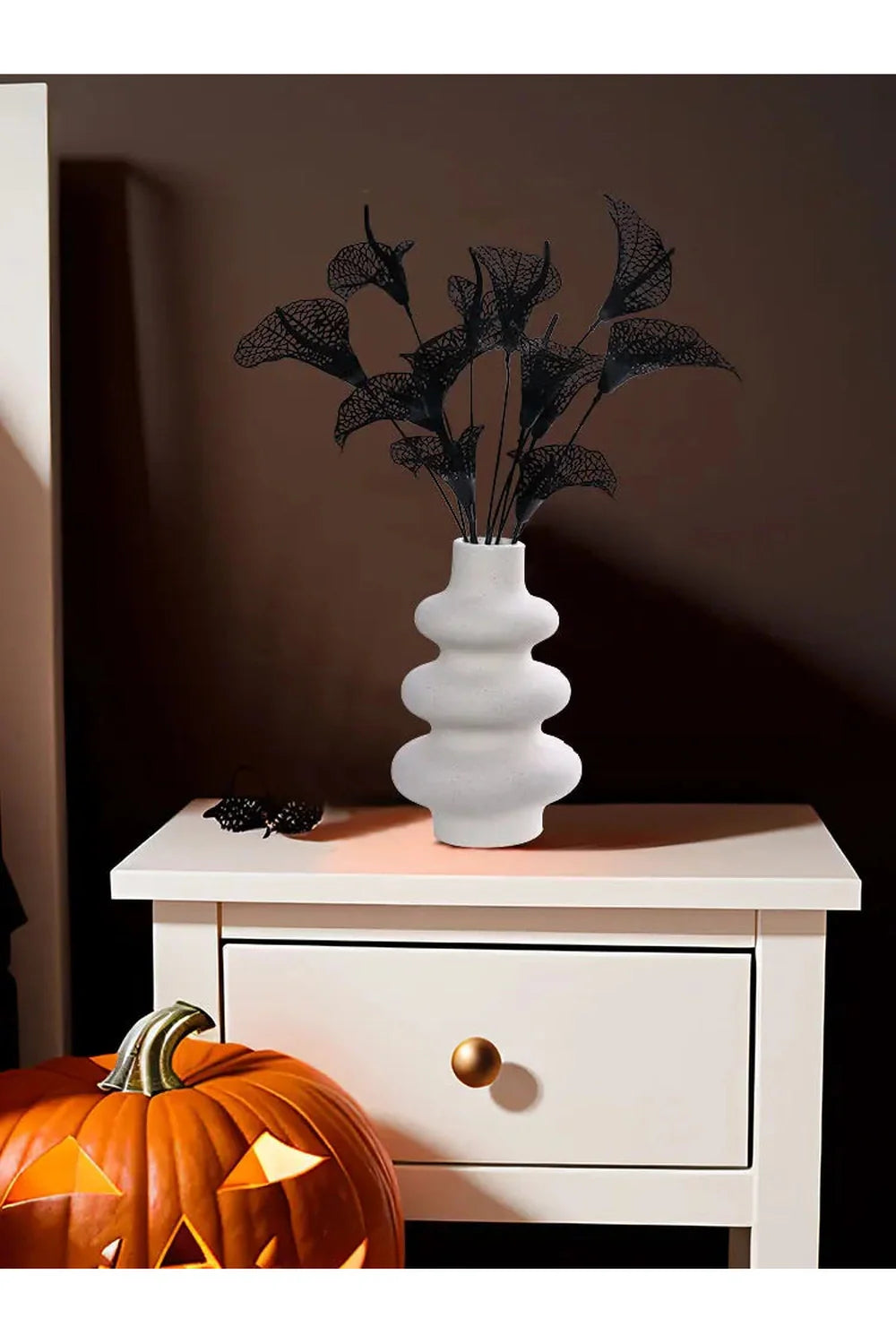 Midnatt Halloween Kunstige blomster