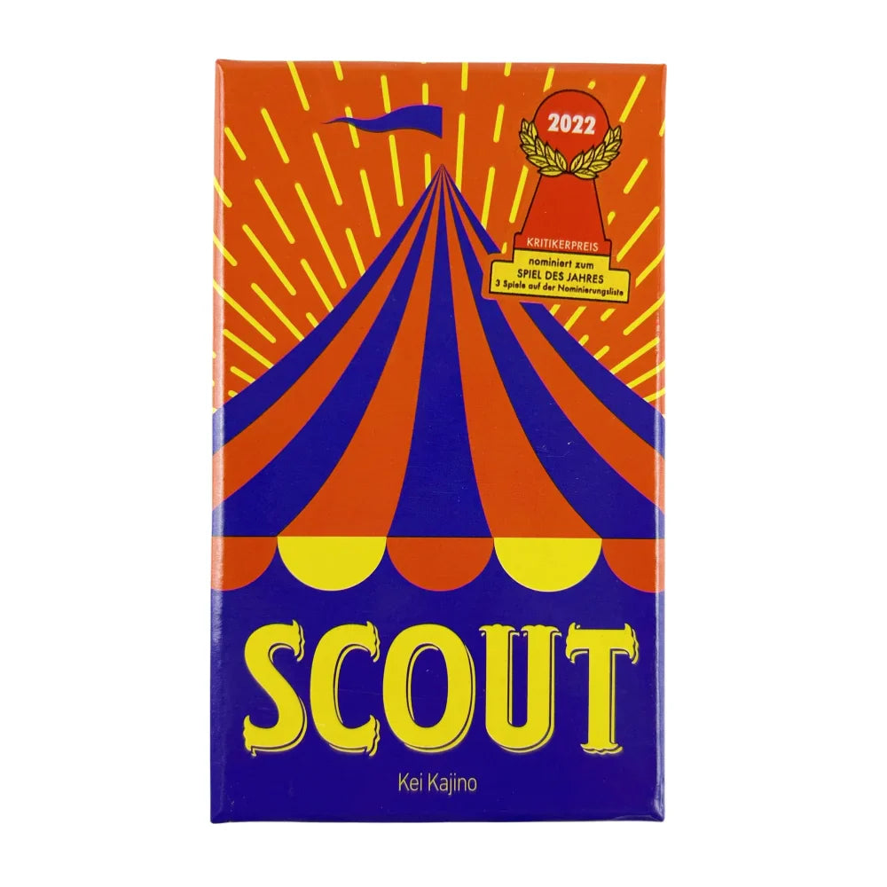 Circus Scout Kortspill for 2-5 Spillere - Morsom Pokerkortstokk for Festunderholdning