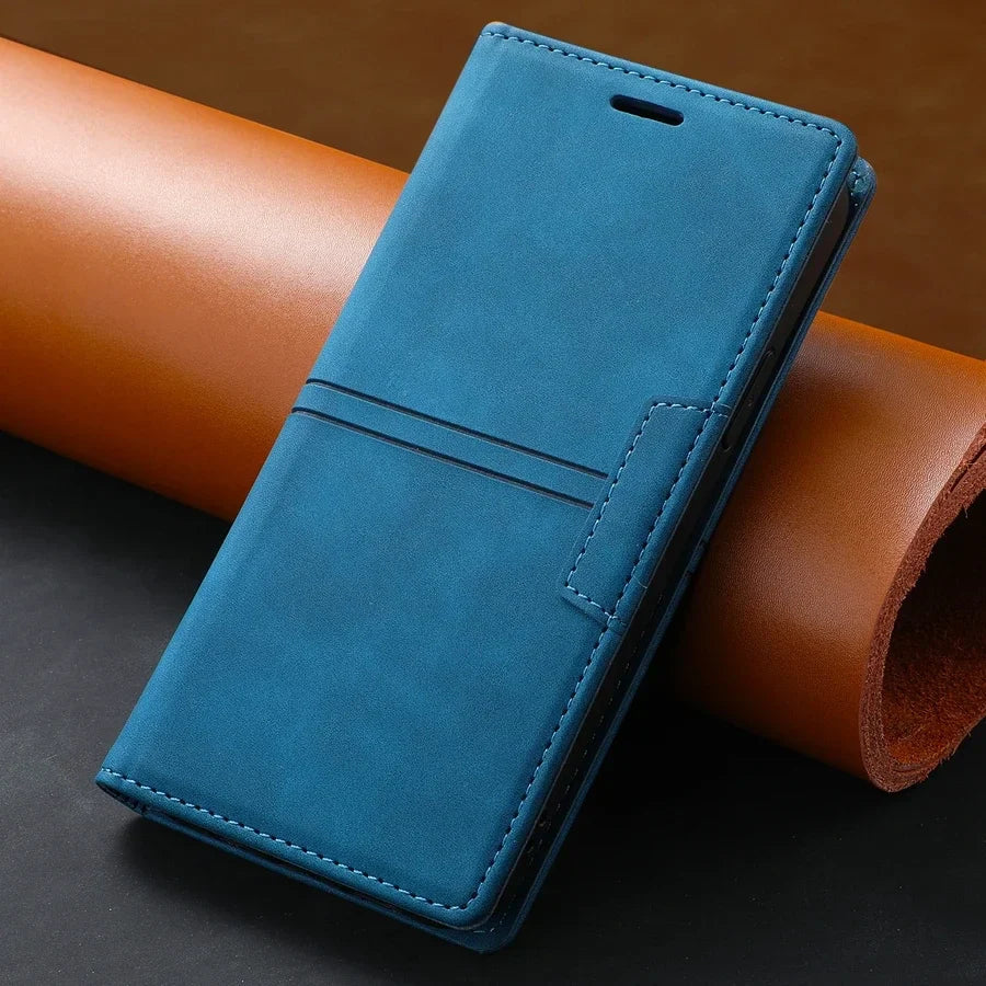 Norvo | Lær Wallet Case Flip Case - Google Pixel