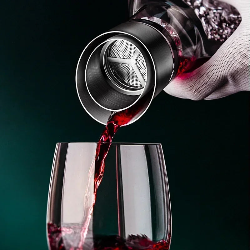 Norvo | 1500ml Iceberg Decanter Kreativ blyfri krystallmateriale luksus høy-kvalitets hjem rødvin vin distributør karaffel vin mugge