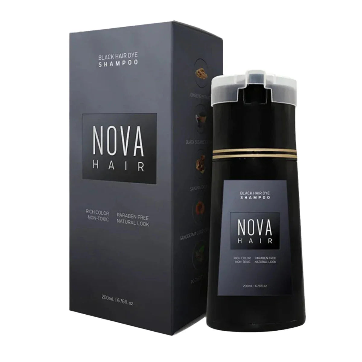 NovaHair Instant Dye Shampoo – Rask fargeoppfriskning for håret ditt