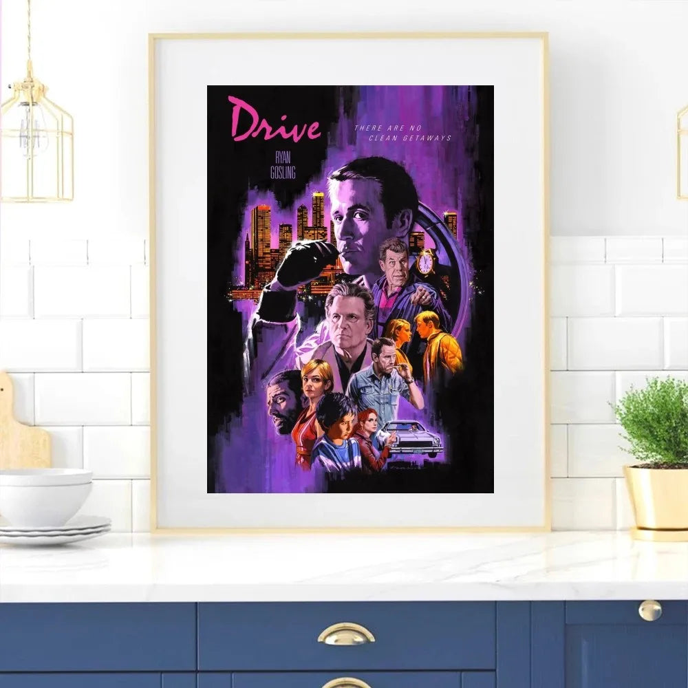 Norvo Filmplakat Hjem Rom Decor Stue Soverom Estetisk Kunst Veggmaleri Klistremerker