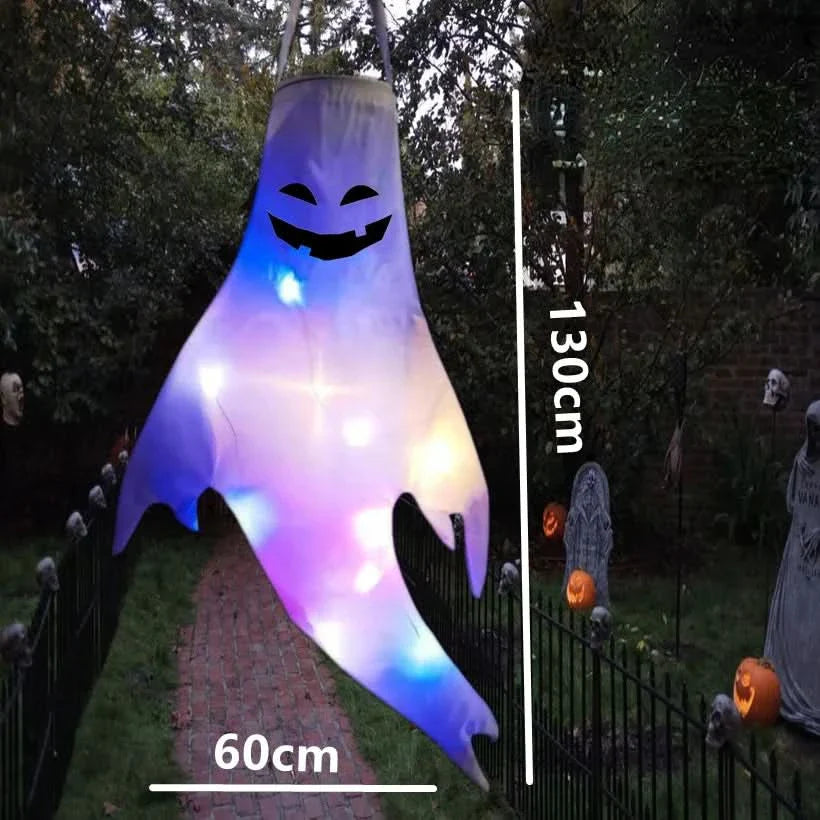 Norvo | Halloween Hengende Spøkelse Lys – LED Utendørs Dekor