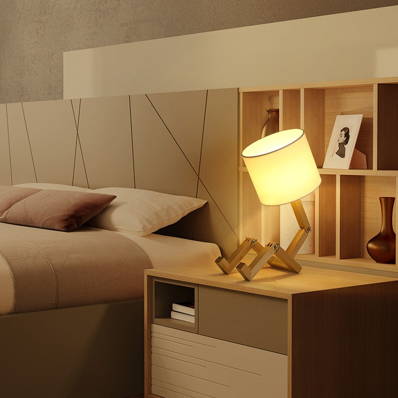 Norvo | Robot Form Tre Lyske lampe