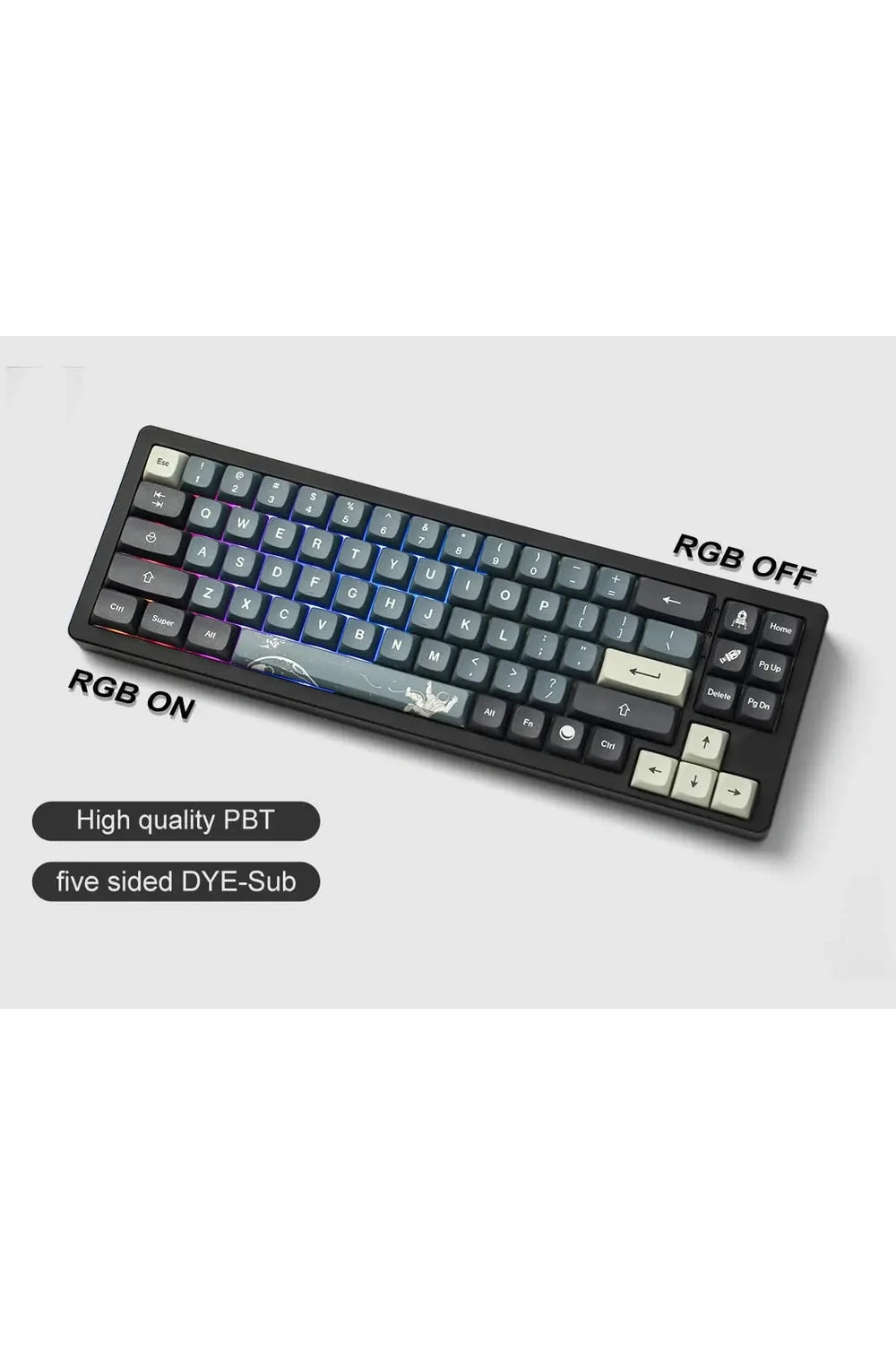 Outer Space PBT-tastaturknapper