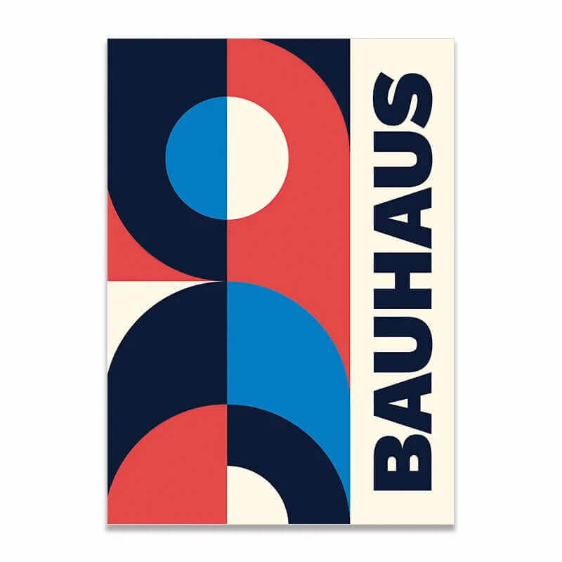 Premium plakat på lerret Kreativ Bauhaus