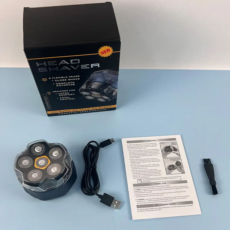 Norvo | Vanntett 6D Hodebarbermaskin