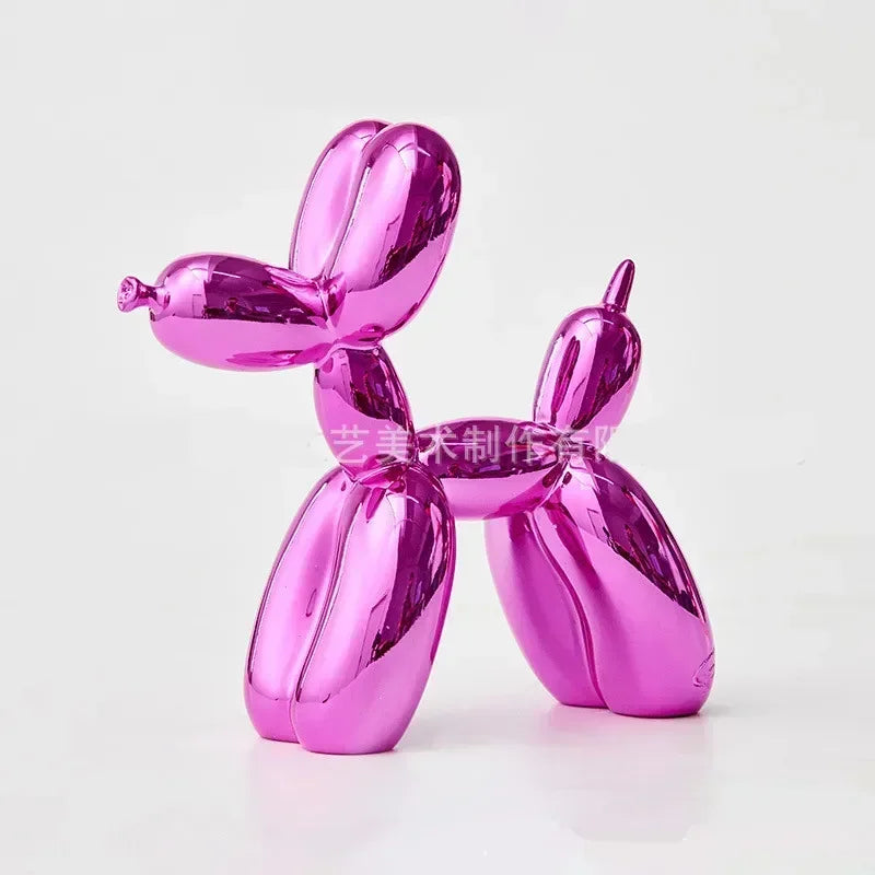 Norvo | Nordisk Ballonghund Skulptur Harpiks Dyreskulptur Kunst Skulpturer og Figurer Håndverk Hjem Innredning Rom Desktop Tilbehør