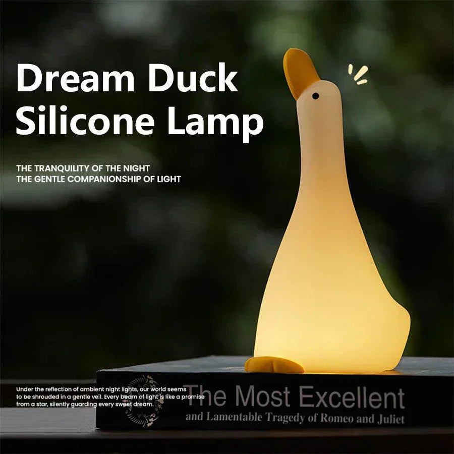 Norvo | QuackGlow - Silikonand Nattlampe