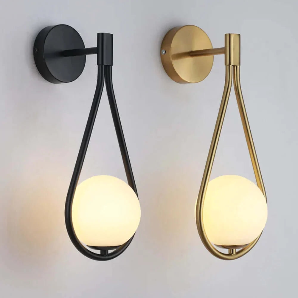 Norvo | Drop Luxury Glass Balls Vegglampe