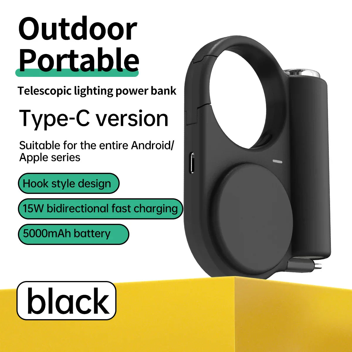 Norvo | Clip-On Dual-Port Nødstrøm Bank