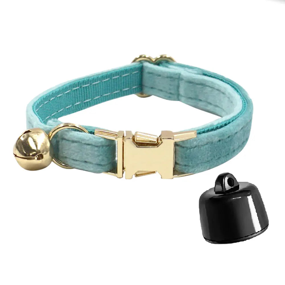 Norvo | Pet Tracker Mini – Smart Bluetooth Dyrlokalisator med Halsbånd og Klokke