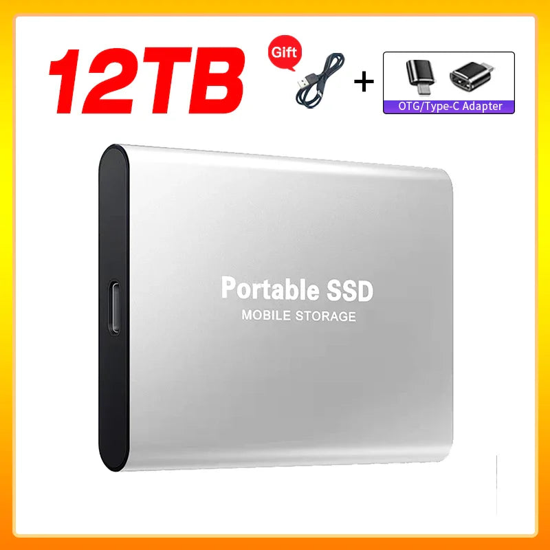 Norvo | Høyhastighets Ekstern Solid State Drive 1TB Bærbar Ekstern Harddisk ssd 2TB Ekstern harddisk ssd harddisk For Laptop Mac