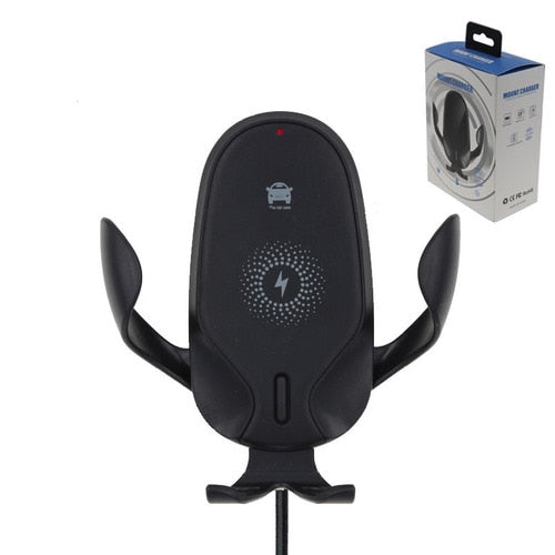 Norvo | Hurtiggrep Auto-Klemmende Trådløs Lading Bil Telefonholder