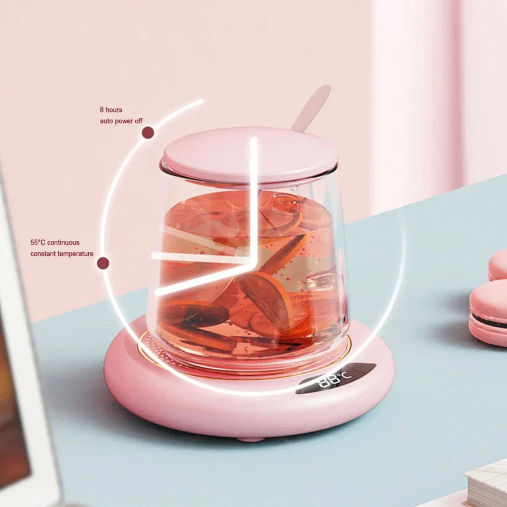 Norvo | Smart kaffekoppvarmer med digitalt display