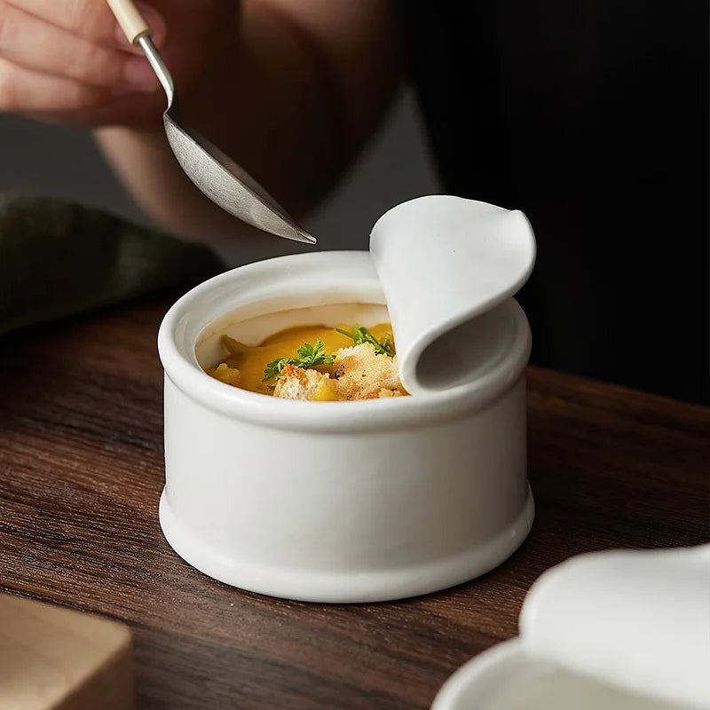 Norvo | Moderne fransk løksuppebolle – Premium keramisk suppe- og grytebolle
