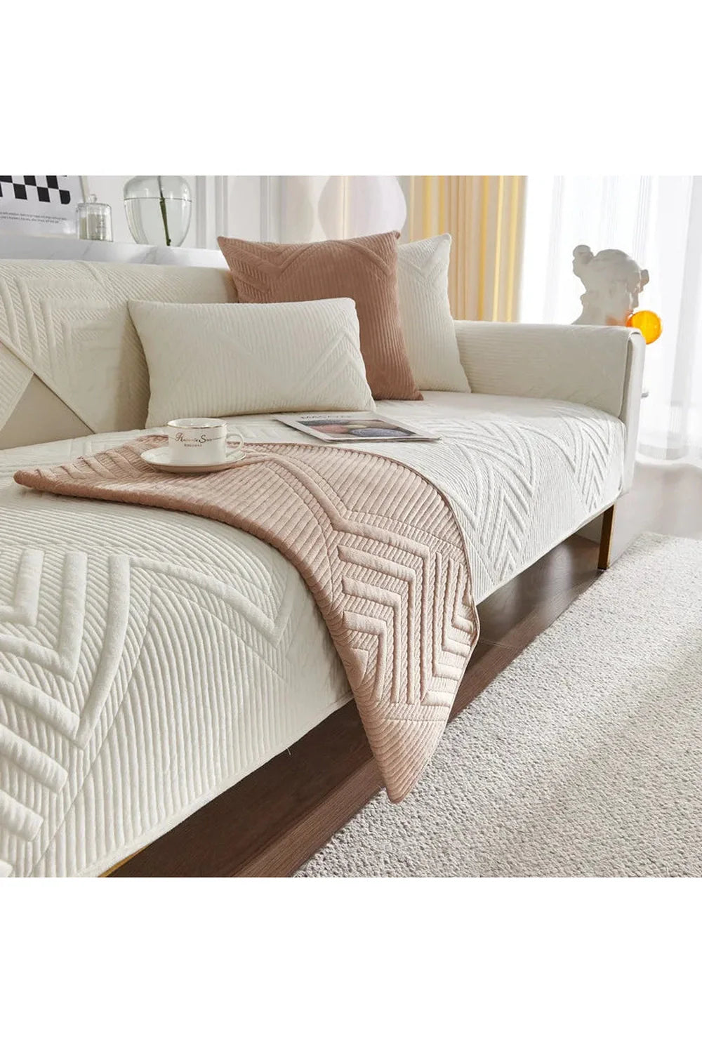 Super Soft Stepp Sofa Cover