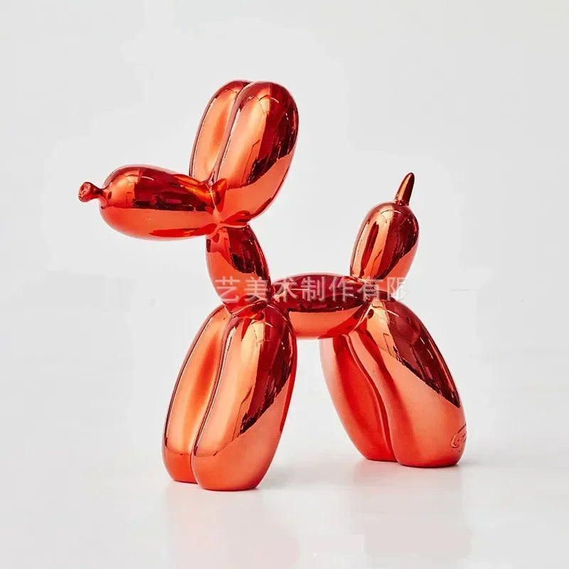 Norvo | Nordisk Ballonghund Skulptur Harpiks Dyreskulptur Kunst Skulpturer og Figurer Håndverk Hjem Innredning Rom Desktop Tilbehør