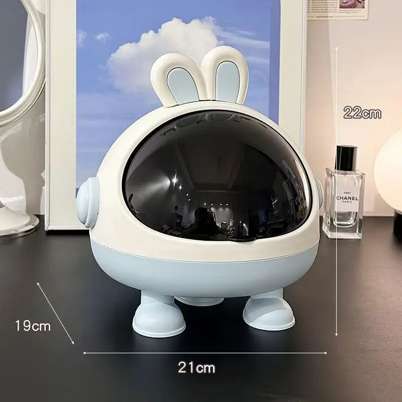 Norvo | Mini Rabbit Desktop Lagringssøppelkurv