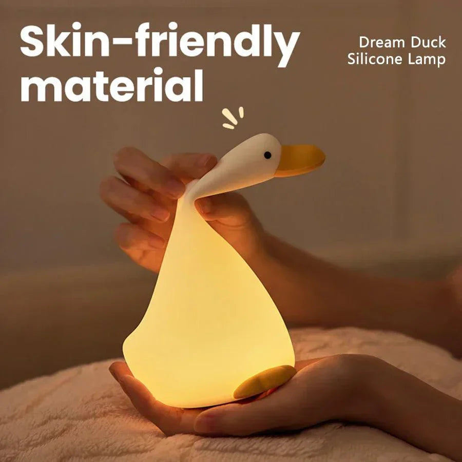 Norvo | QuackGlow - Silikonand Nattlampe