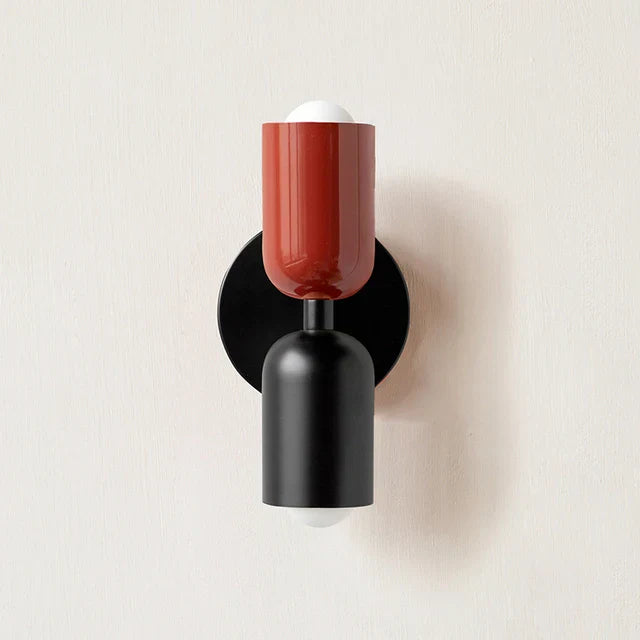 Norvo | Moderne Led-Vegglampe Fargerik Nordisk Vegglampe Romdekorasjon Innendørs Belysning Vegglamper For Soverom Nattbord Stue Lampe