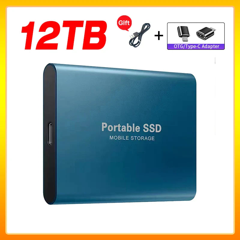 Norvo | Høyhastighets Ekstern Solid State Drive 1TB Bærbar Ekstern Harddisk ssd 2TB Ekstern harddisk ssd harddisk For Laptop Mac