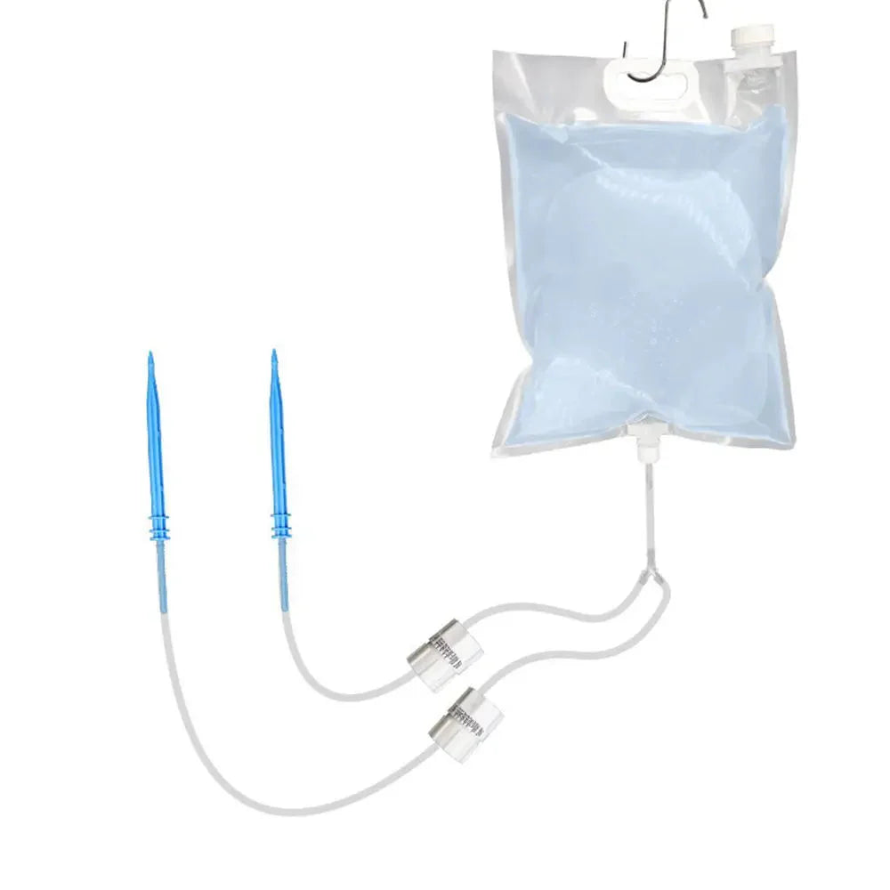 Norvo | Floriva Plante Vanning Bag | Opptil 30 Dager Automatisk Dryppvanning | Med Ventil & 1 m Slange | 2–6.5 L