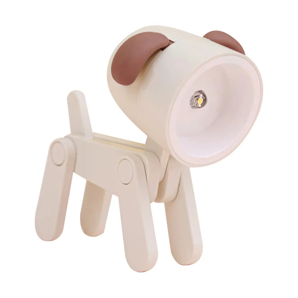 Norvo | Søt LED Nattlampe - Mini Hund, Hjort, Dinosaur Falt Bordlampe for Barnerommet