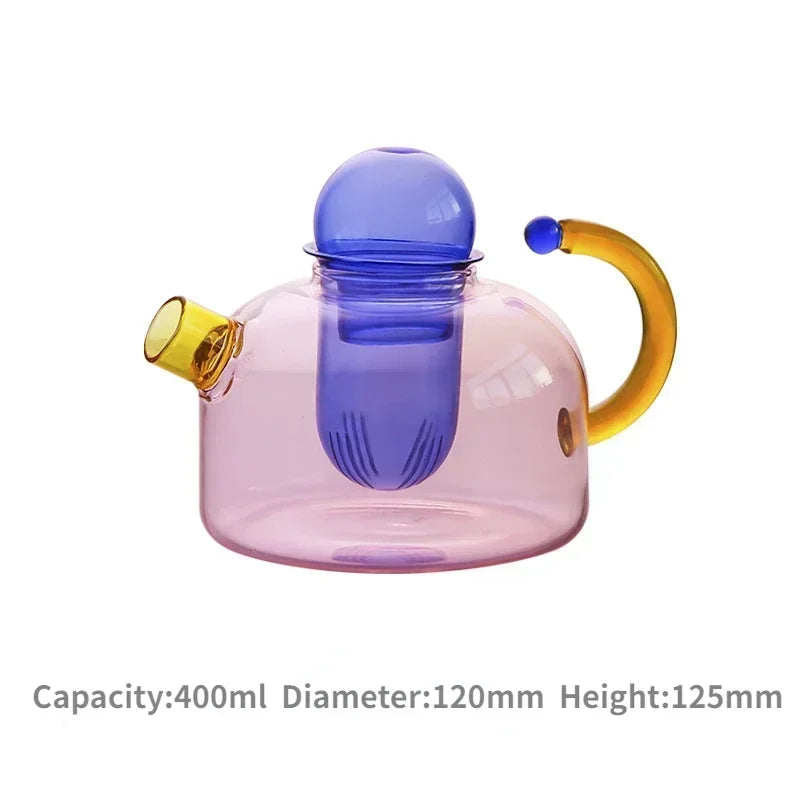Norvo | Vintage Fargerik Glass Teapot