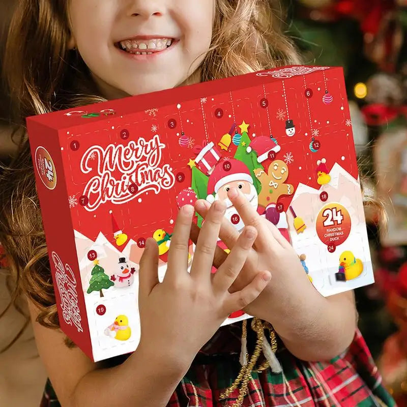 Norvo | DuckMagic – Adventskalender 2025 med 24 Gummiganer – Juleutgave