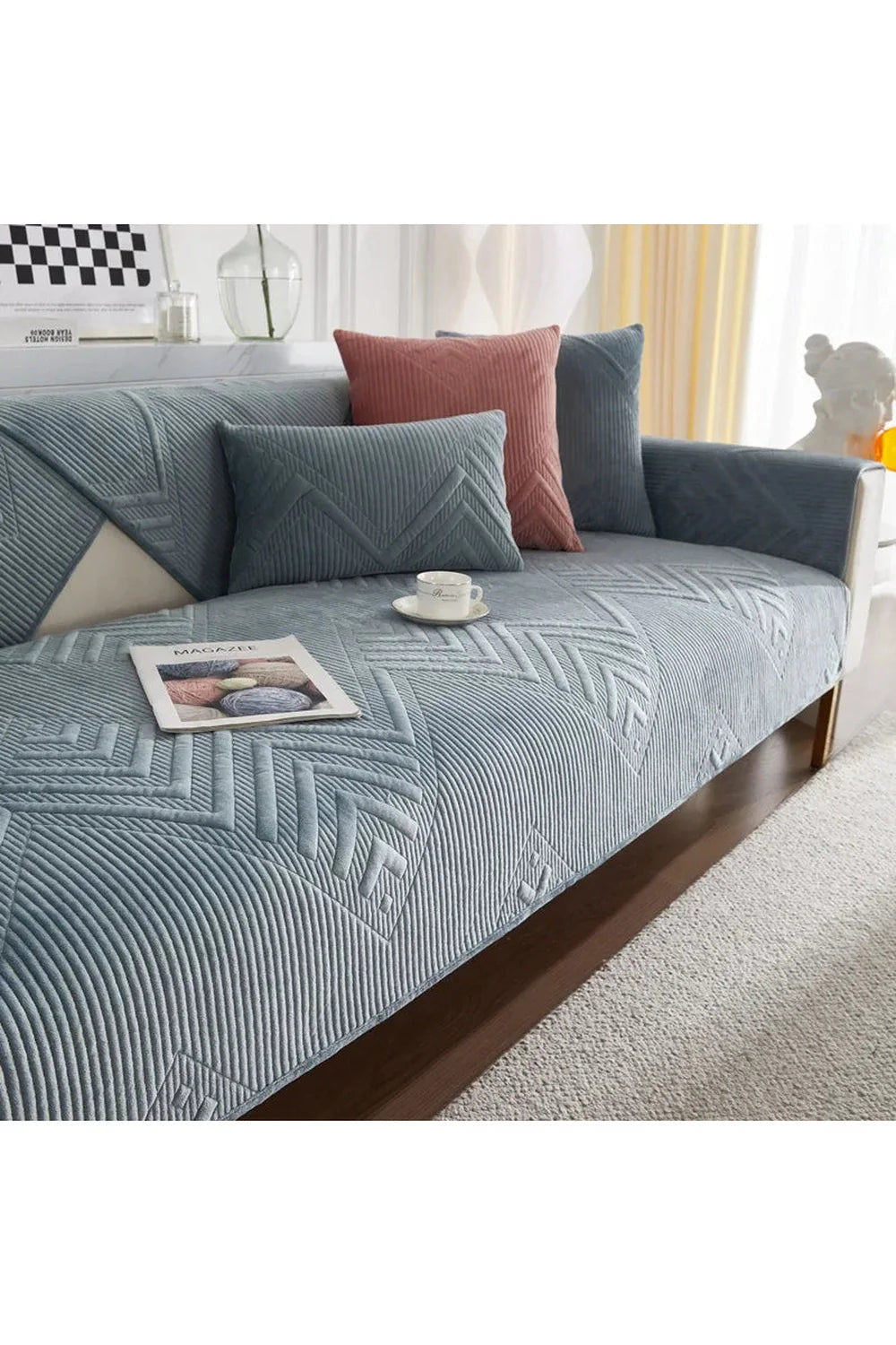 Super Soft Stepp Sofa Cover