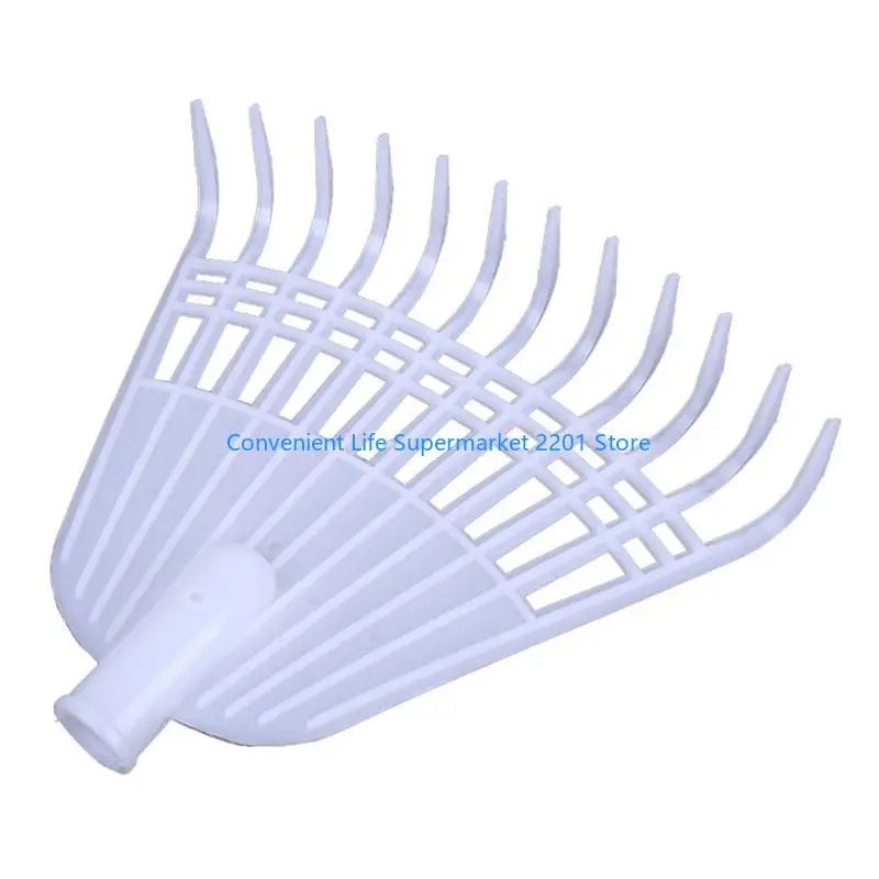 Norvo | Rakeon Blad Rake med 12 Tenner | Plast | 38 × 32 cm | Uten Håndtak | Lett & Allsidig