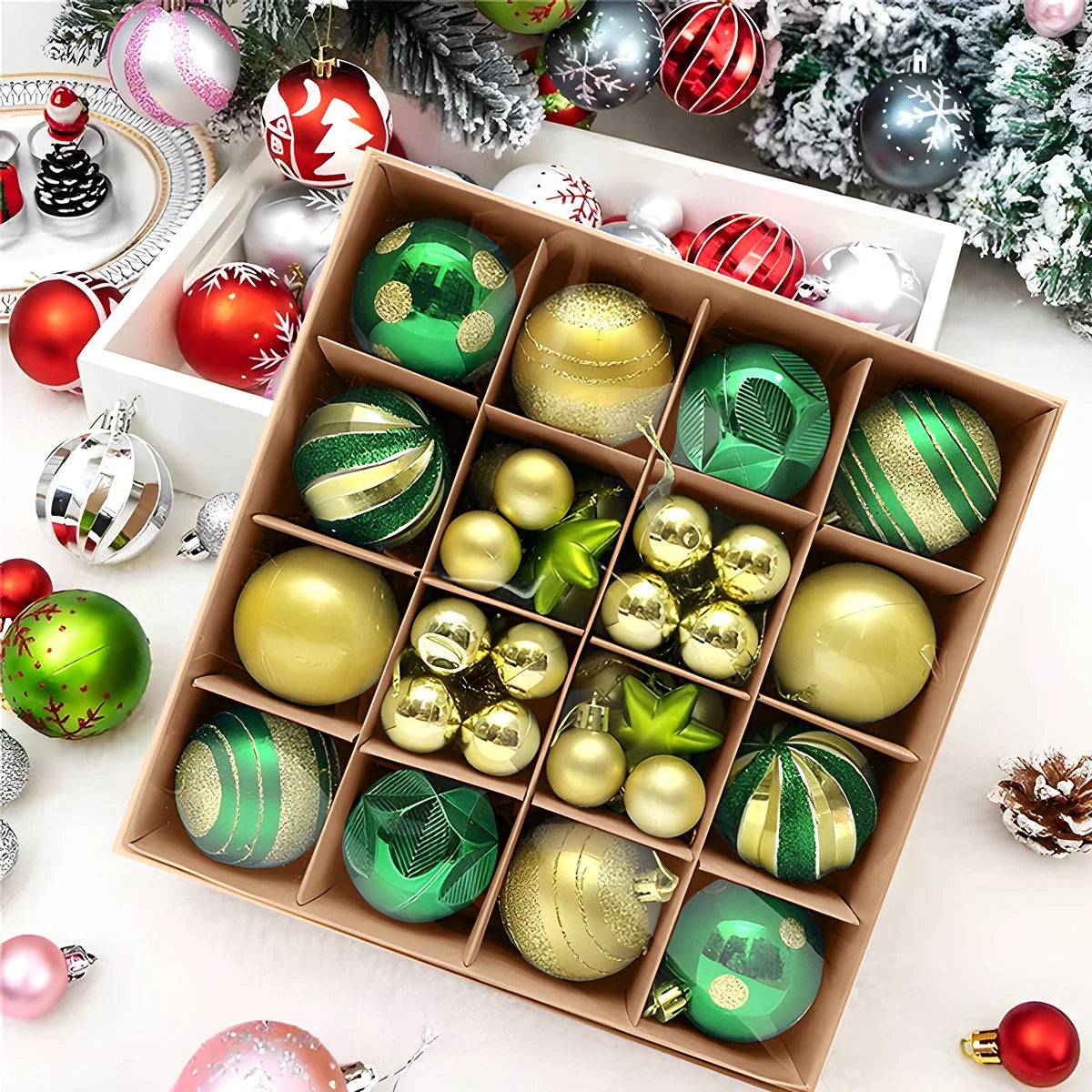 TwinkleTree | Juletre kule ornamenter