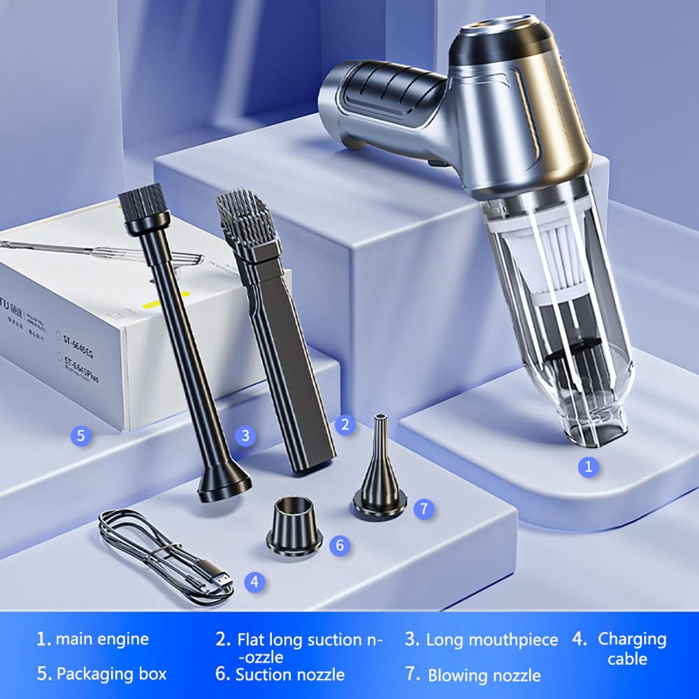 Norvo | TurboClean Go – Håndholdt støvsuger for på farten og hjemme