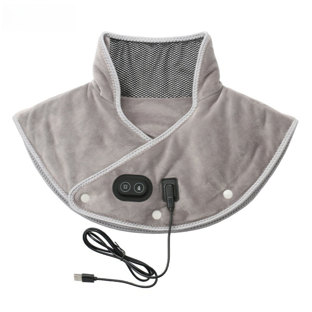 Norvo | Varmepad & Massager | Norvo | og Skuldervarme for Muskelavslapning | Justerbare Innstillinger for Stresslindring | MÄlrettet Norvo | Smerte og Avslapning