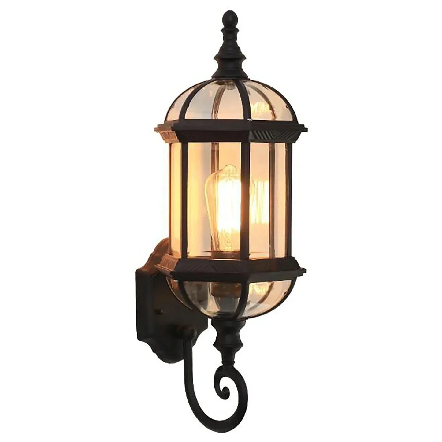 Norvo | Retro Vanntett Utendørs Vegglampe – LUMIVINTA E27
