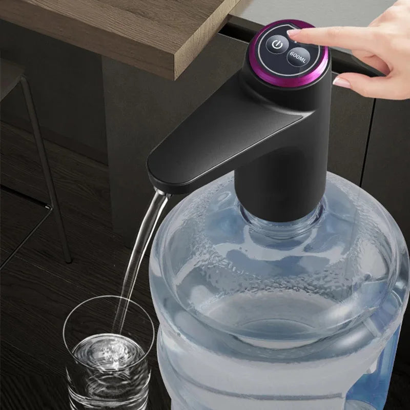 Norvo | saengQ Automatisk elektrisk vanndispenser - husholdnings-galloner-drikkevannspumpe-flaskeomkobler, intelligent vannbehandlingsenhet
