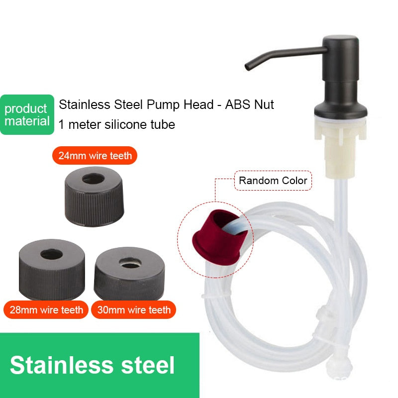 Norvo | Kjøkkenvask Innebygd Flytende Såpedispenser Kit